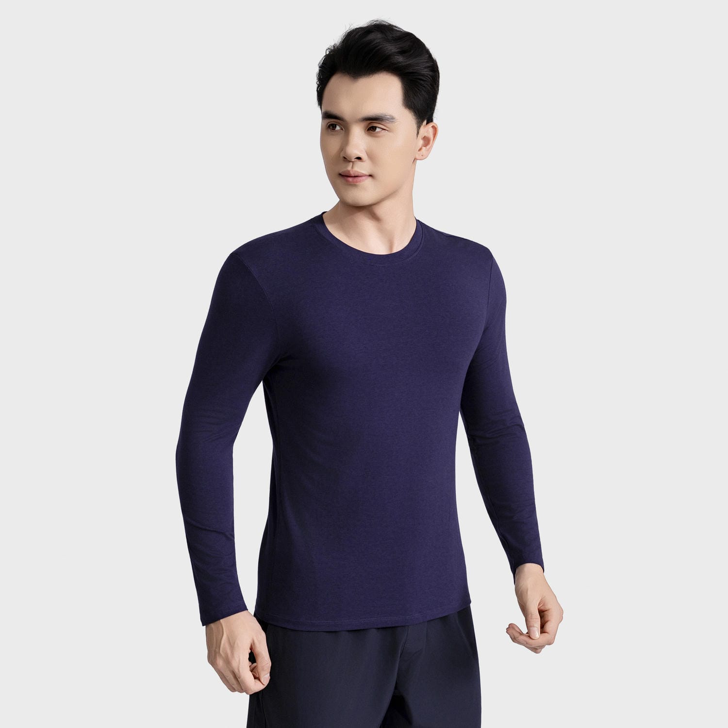 Áo thun giữ nhiệt nam Aristino ALT010BS0