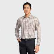 White orange gray stripe