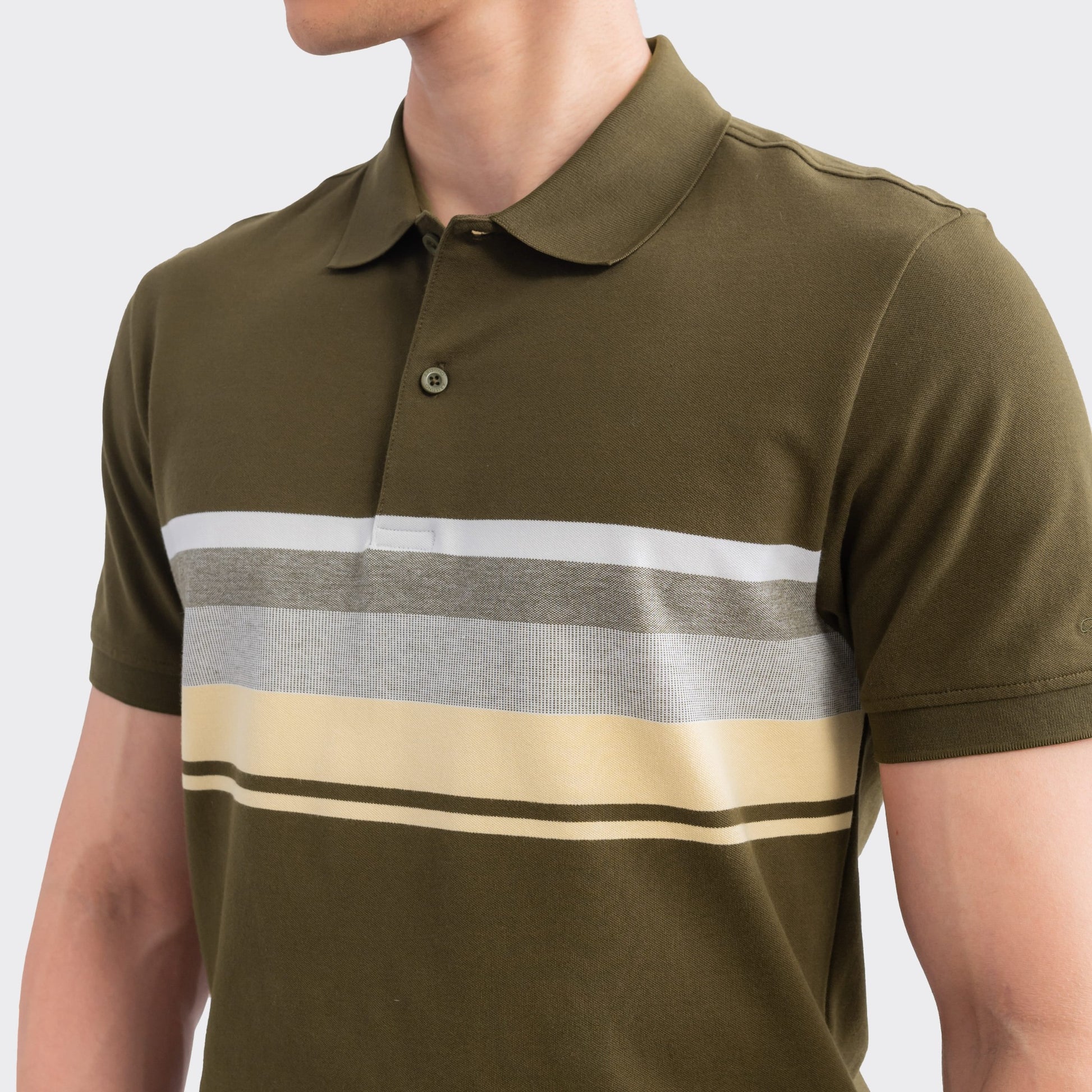 Moss 56 Jacquard stripe