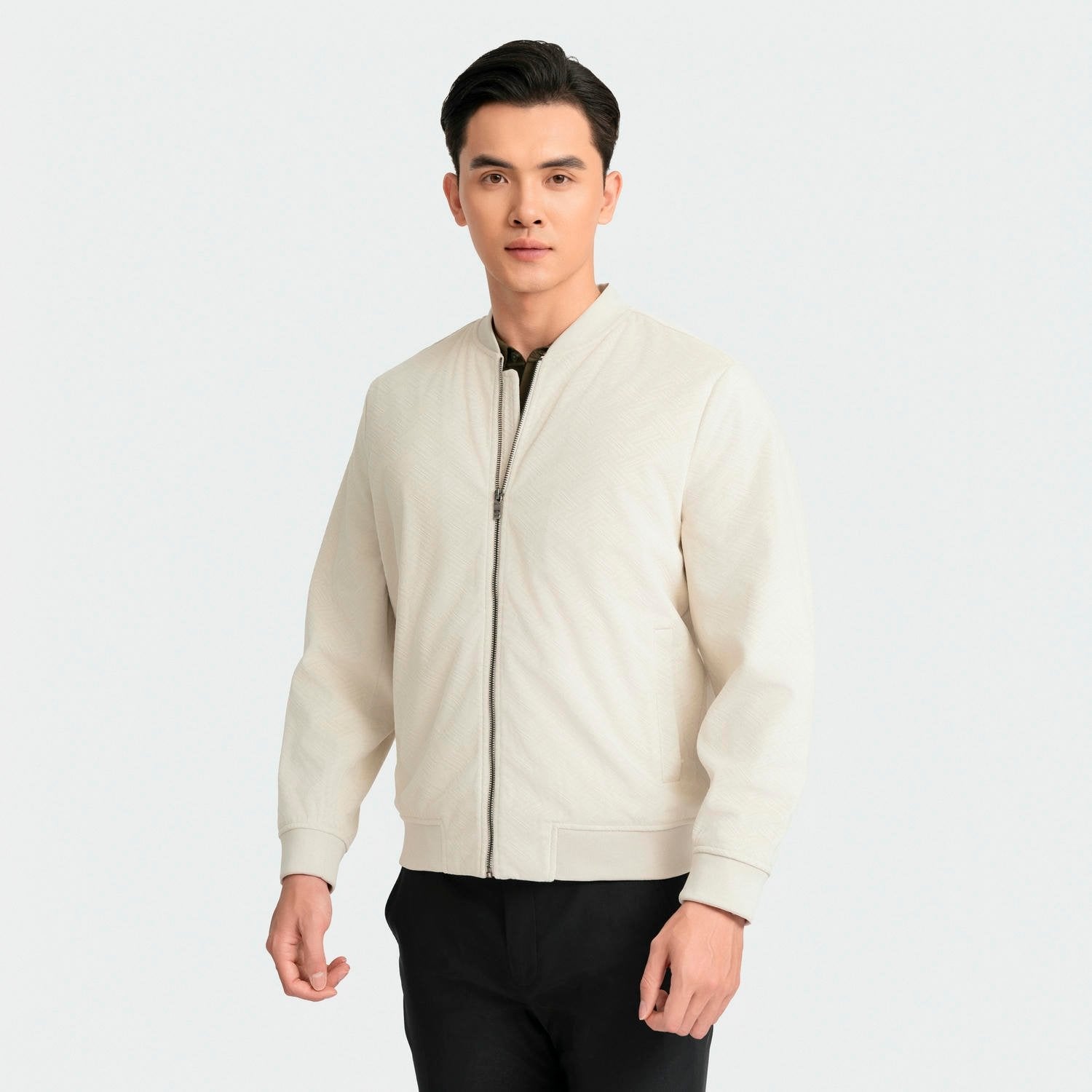 Beige 20 Jacquard pattern