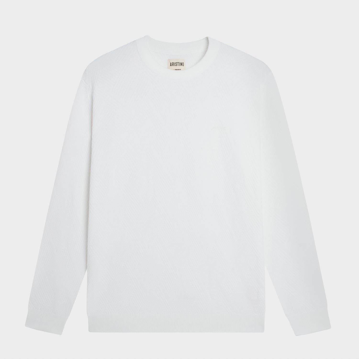 White 6 Jacquard pattern