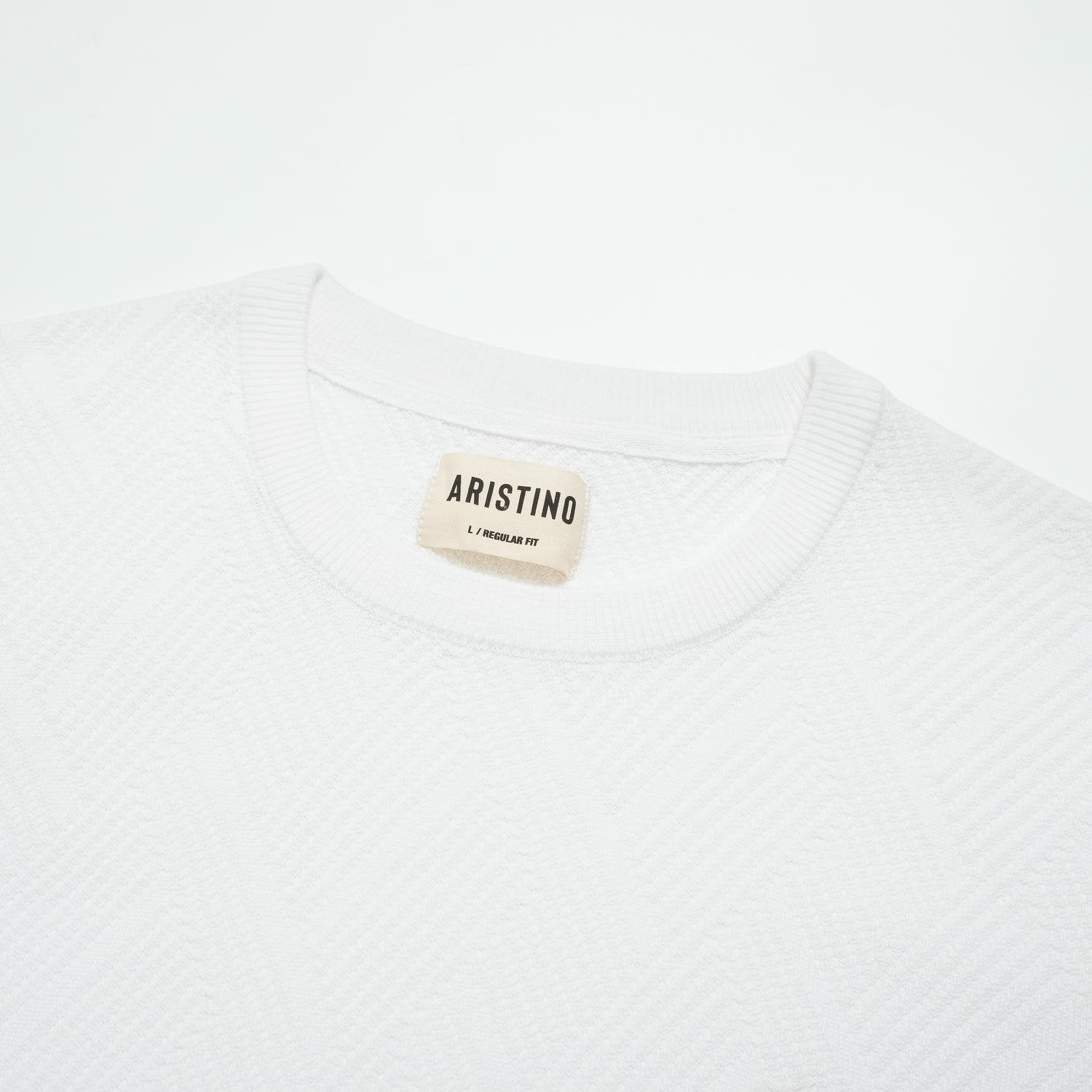 White 6 Jacquard pattern