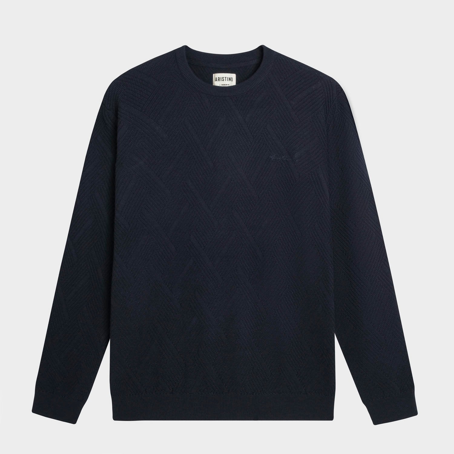 Navy blue 25 Jacquard pattern