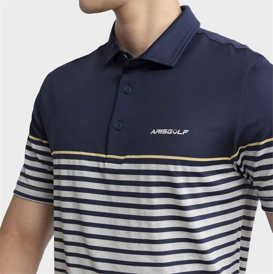 Navy blue 9 striped