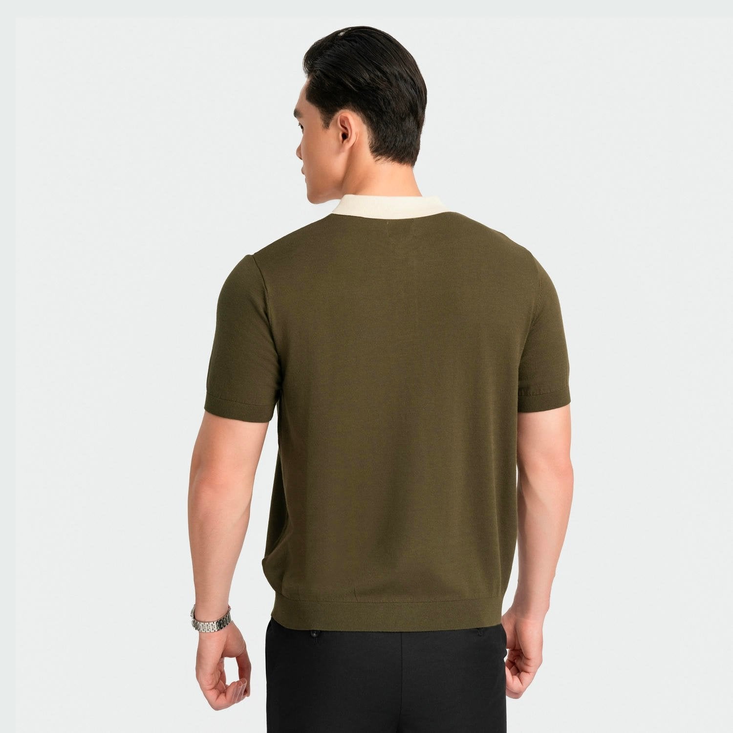 Olive green 66 striped