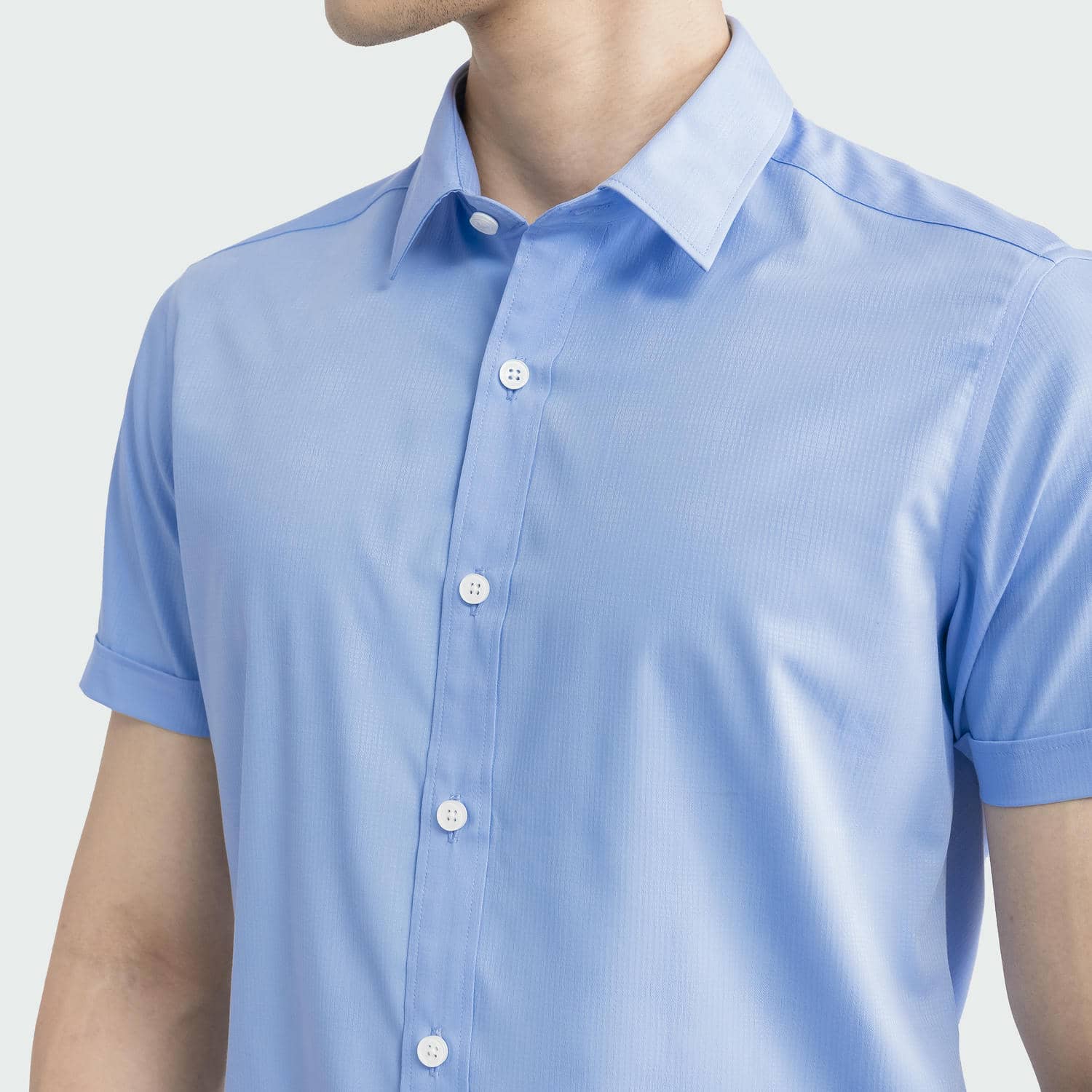 Blue Jacquard pattern