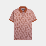 Orange 10 Patterned Jacquard