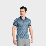 Green 12 Jacquard pattern