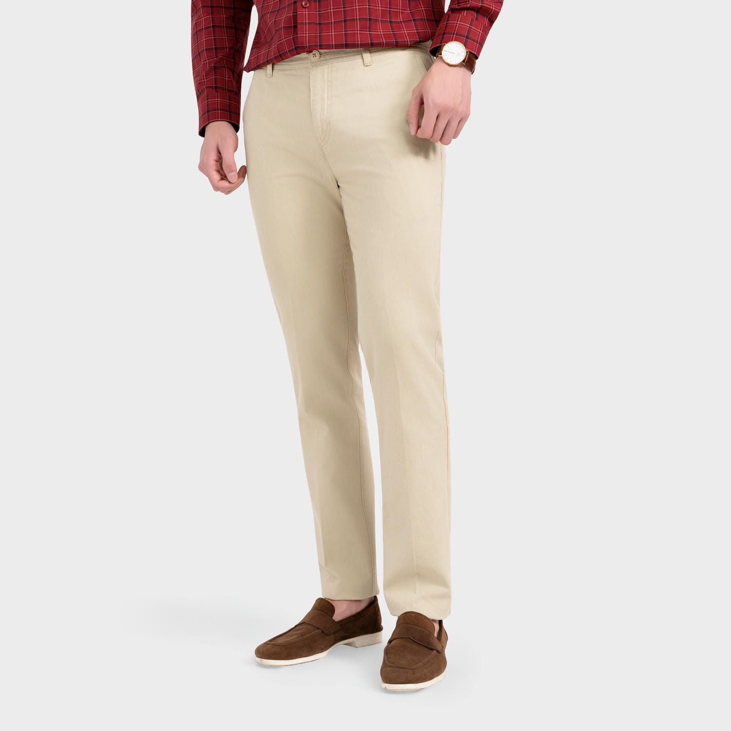 Beige 101 dobby weave