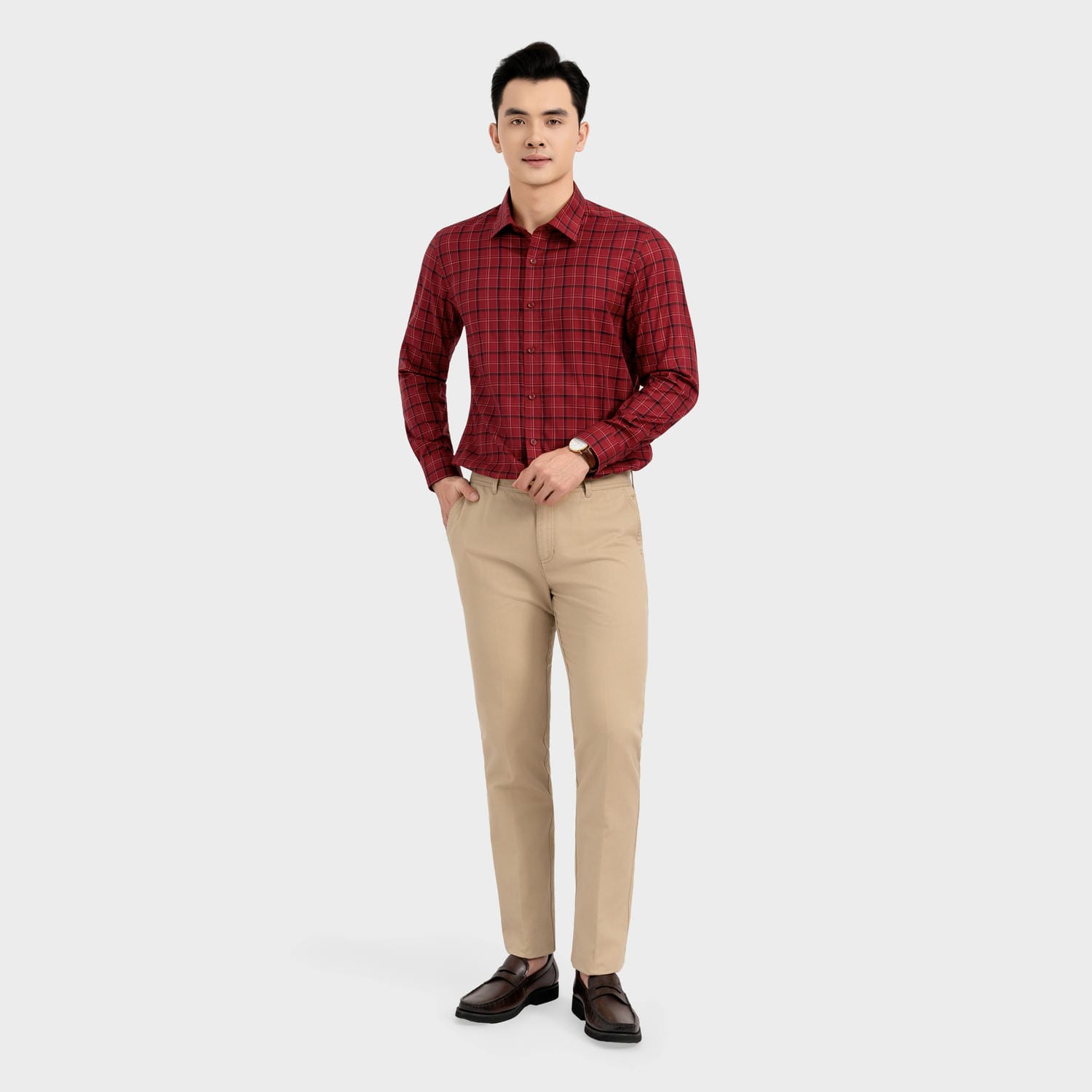 Aristino Men’s Khaki Pants AKKR02