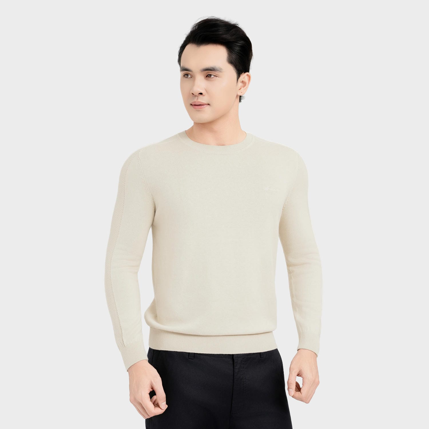 Beige 185 Jacquard pattern