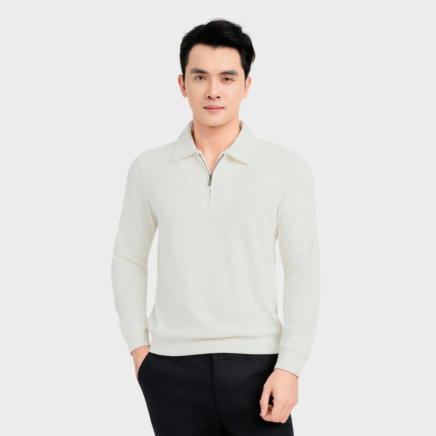 White 1 Jacquard pattern