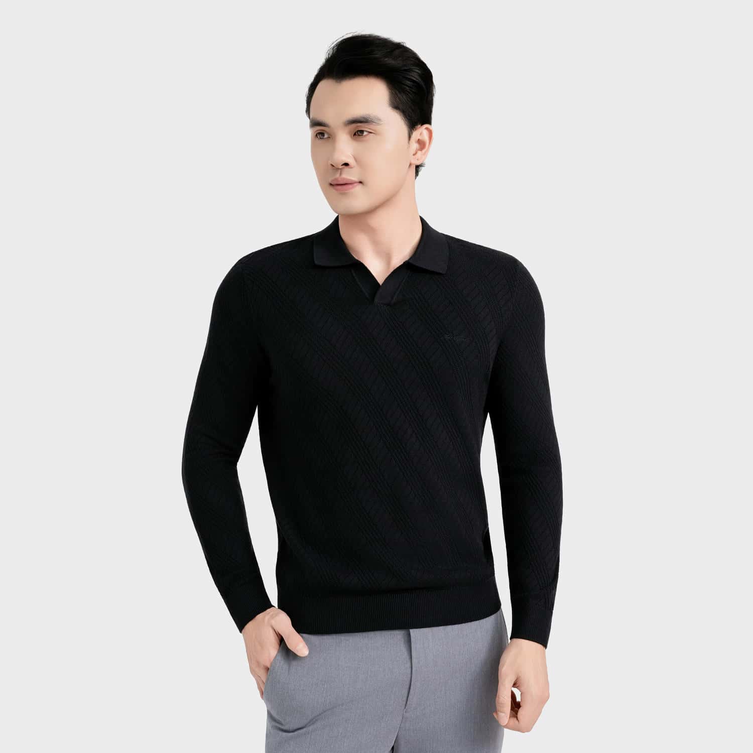 Black 9 Jacquard pattern