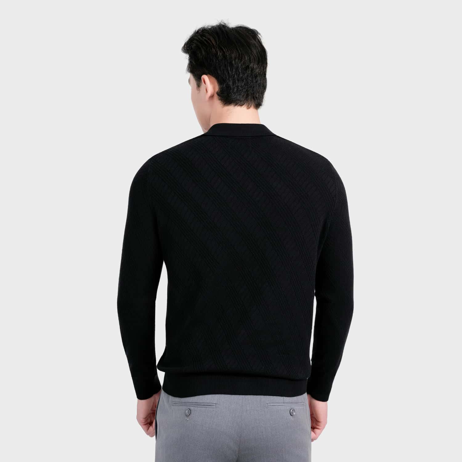 Black 9 Jacquard pattern