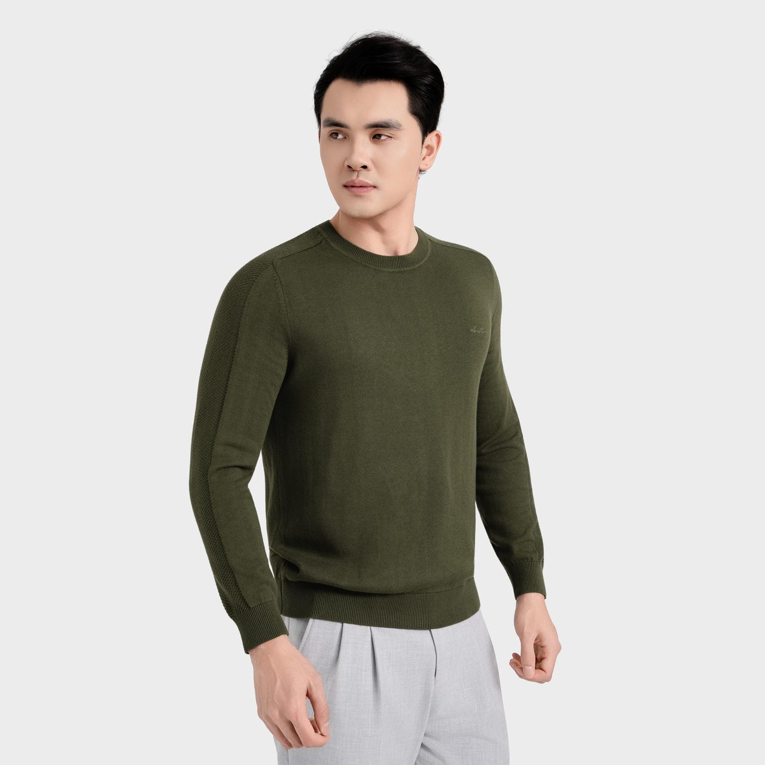 Olive green 106 Jacquard pattern