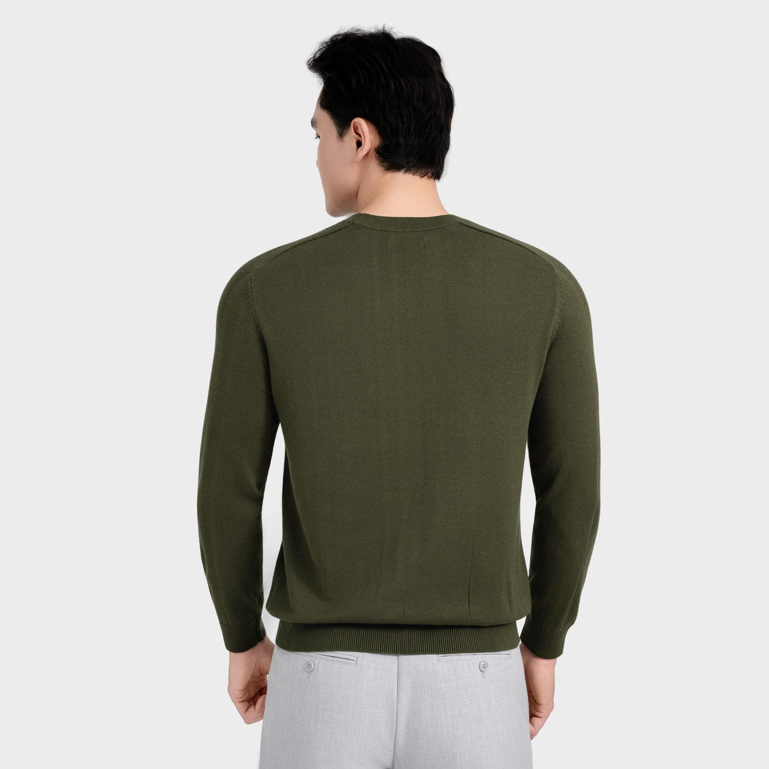 Olive green 106 Jacquard pattern