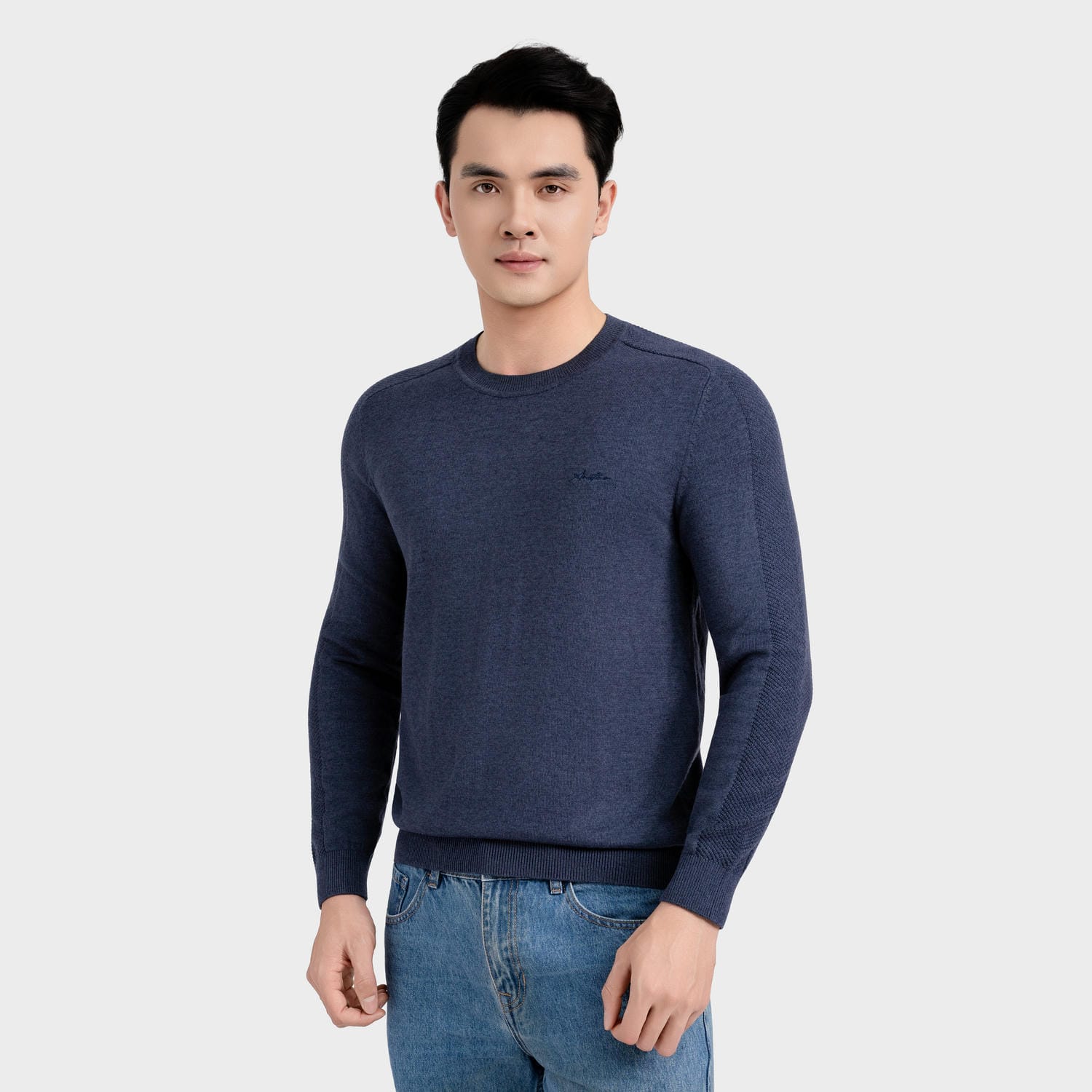 Navy blue 301 Jacquard pattern