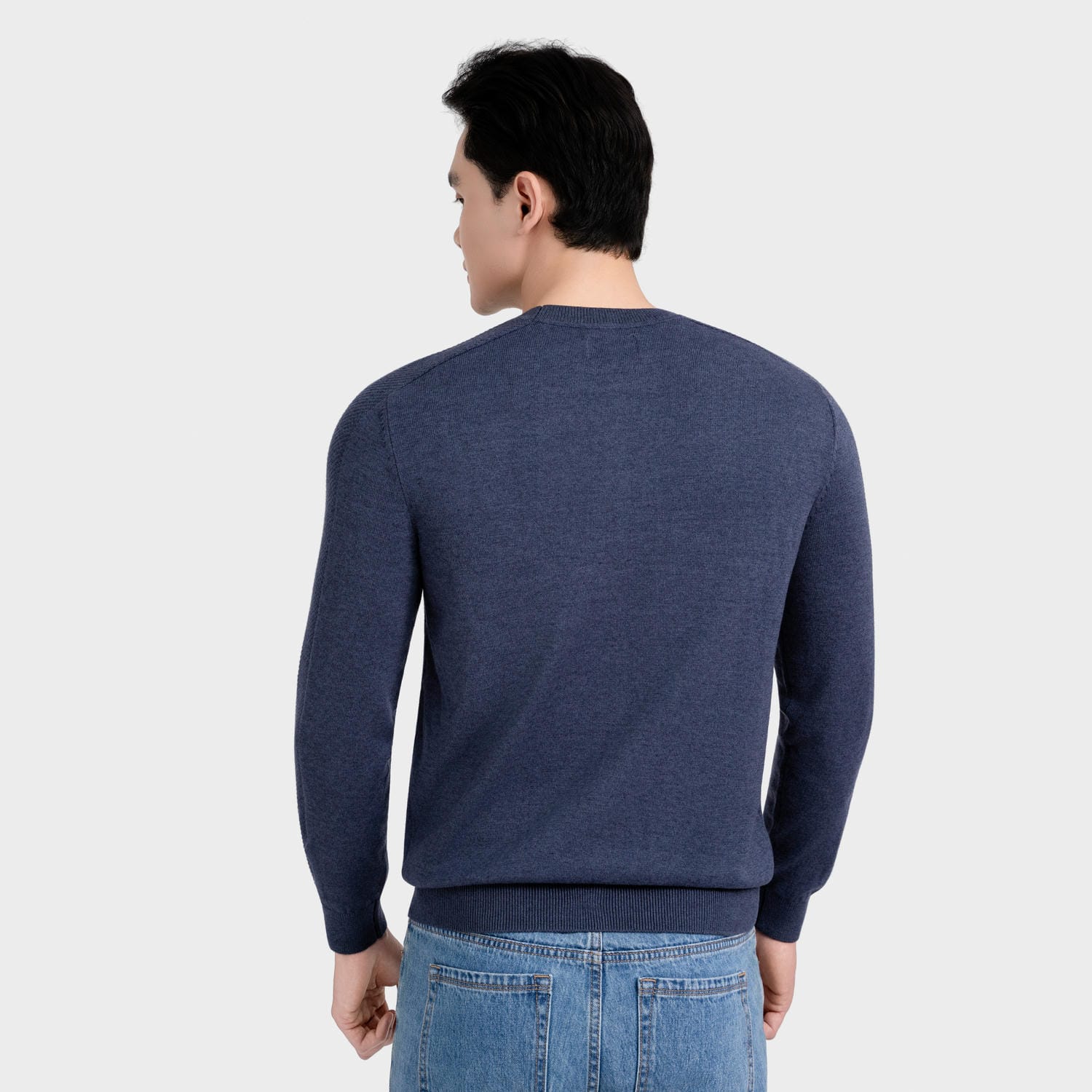 Navy blue 301 Jacquard pattern