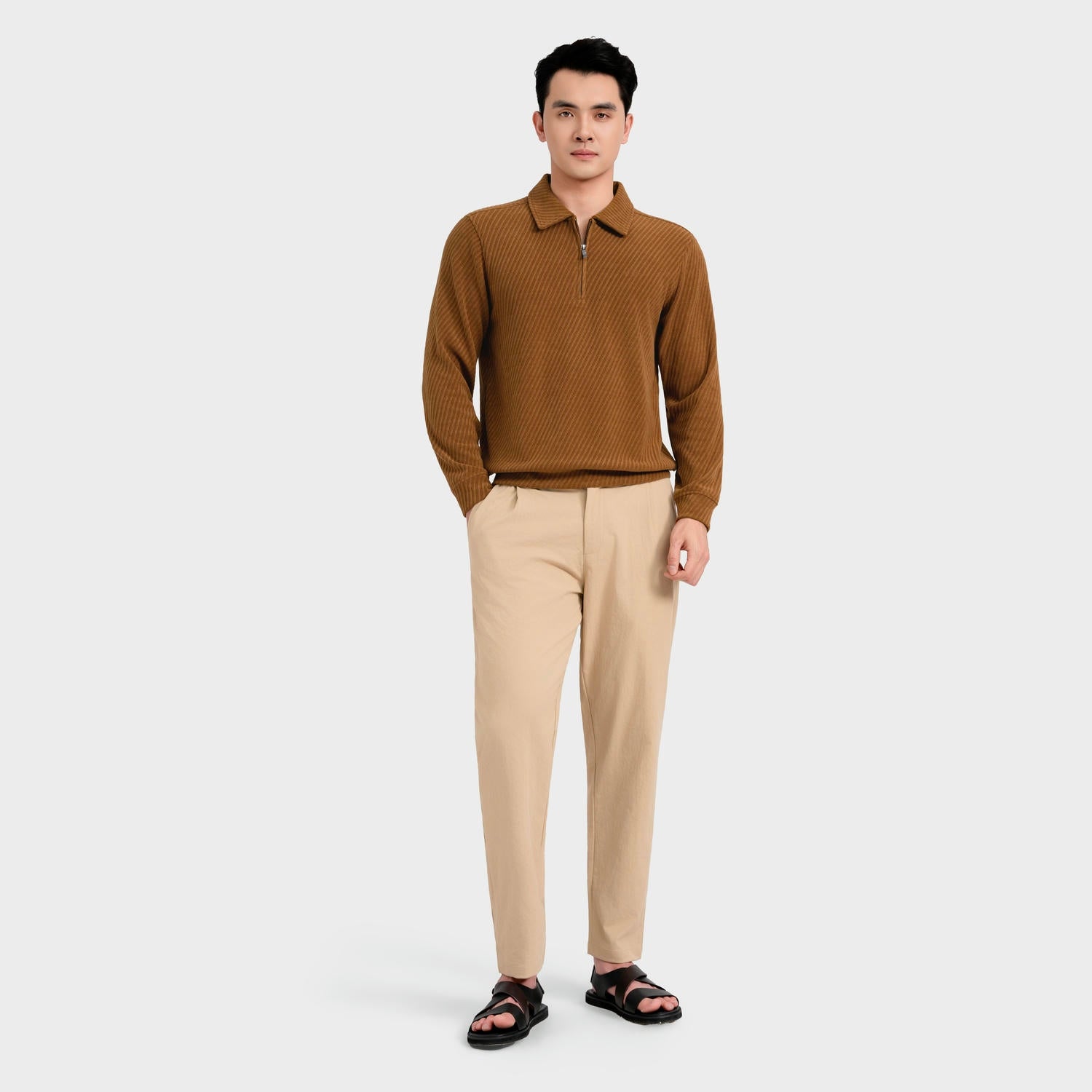 Brown 13 Jacquard pattern