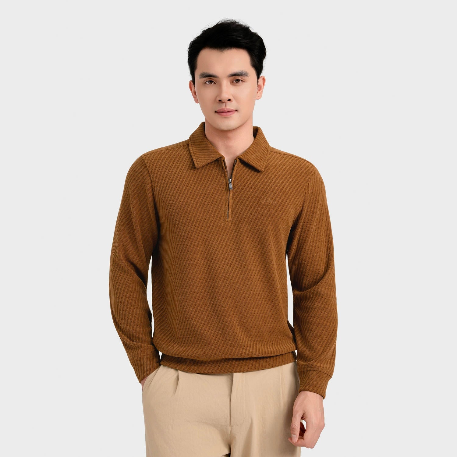 Brown 13 Jacquard pattern