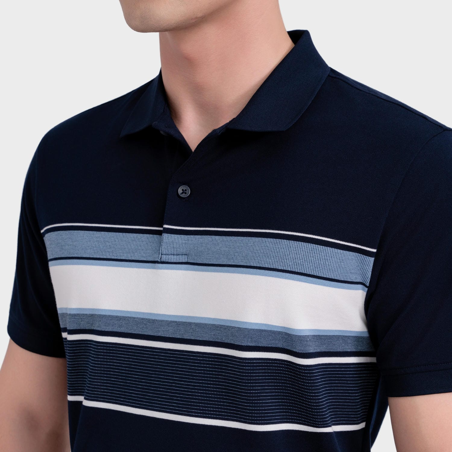 Navy blue 25 striped