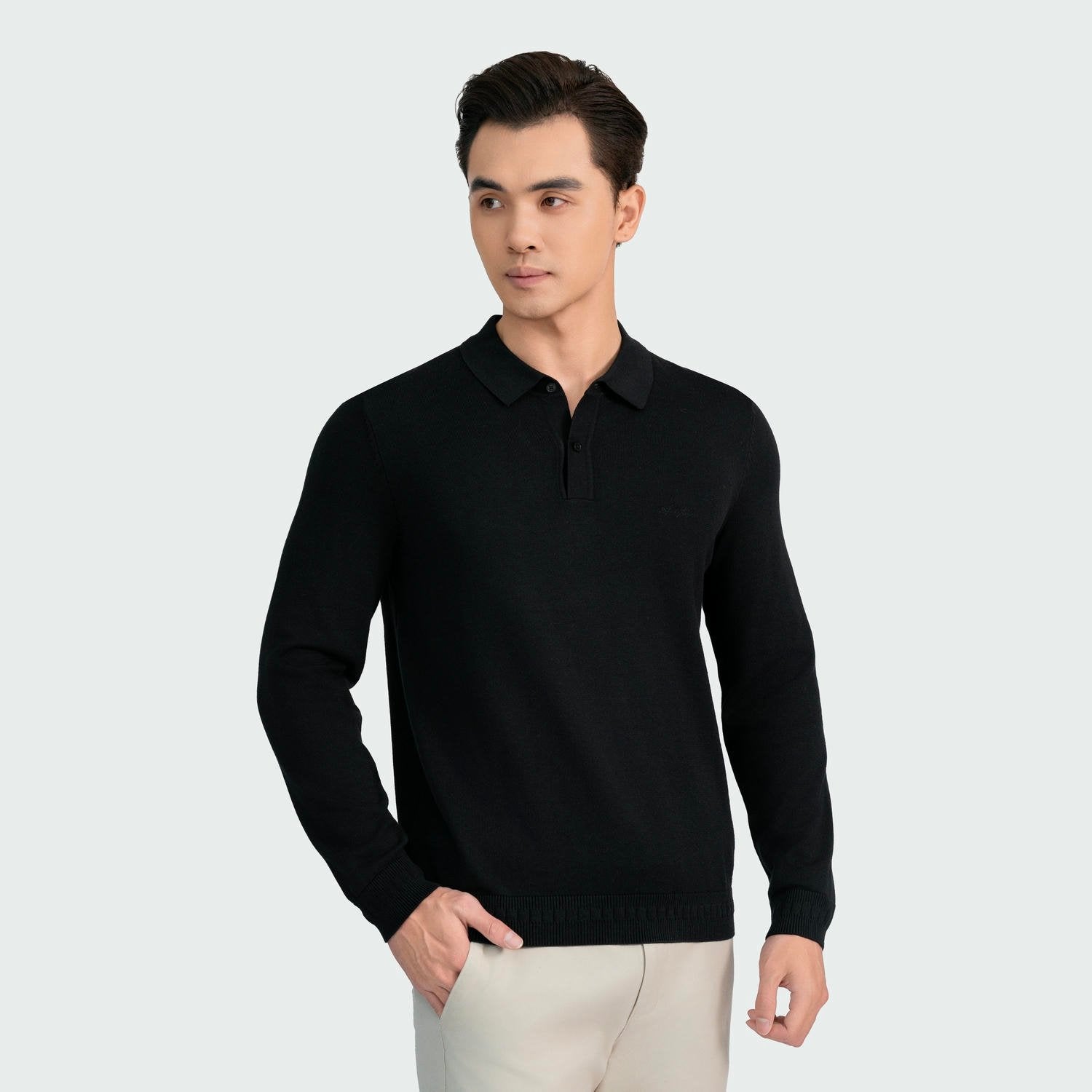 Black 01 Jacquard pattern