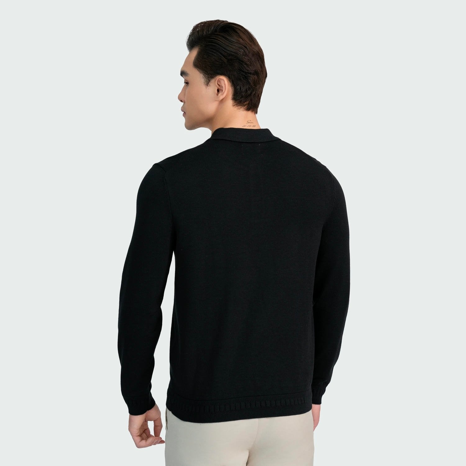 Black 01 Jacquard pattern