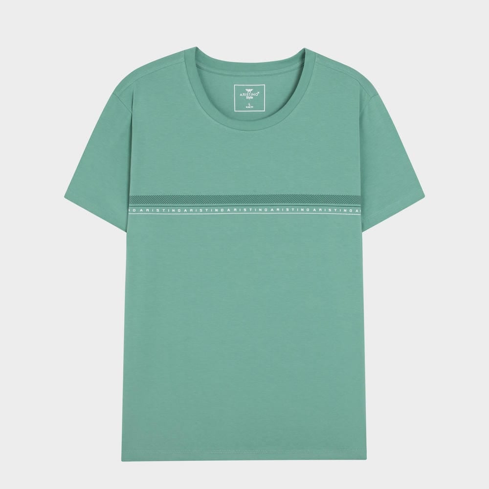 Áo thun nam cotton dáng ôm Aristino ATS014S3