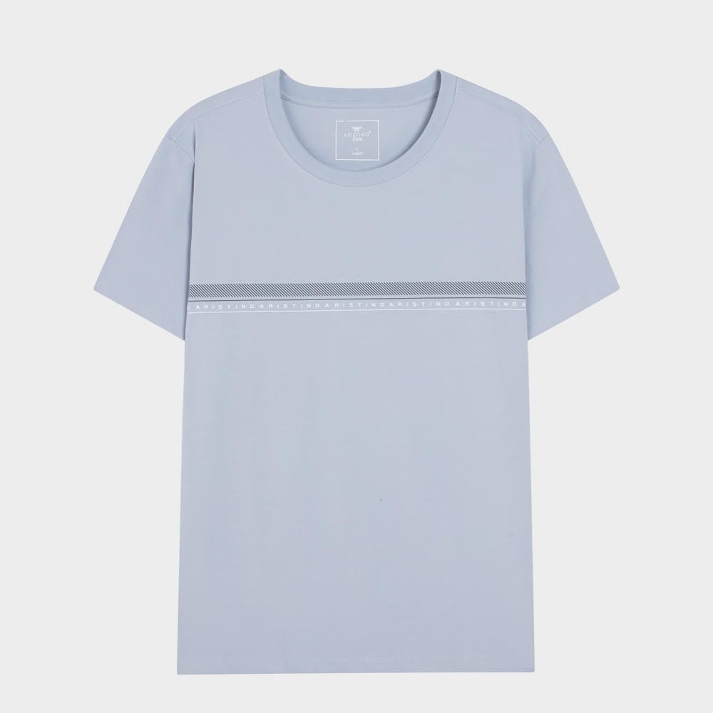 Áo thun nam cotton dáng ôm Aristino ATS014S3