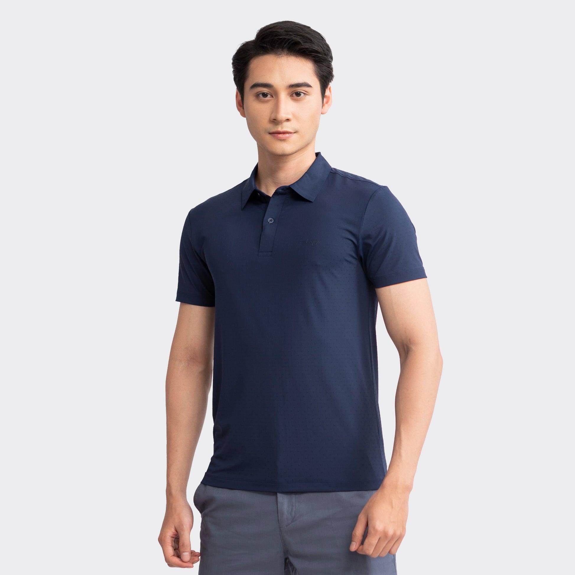 Navy blue 41 Jacquard pattern