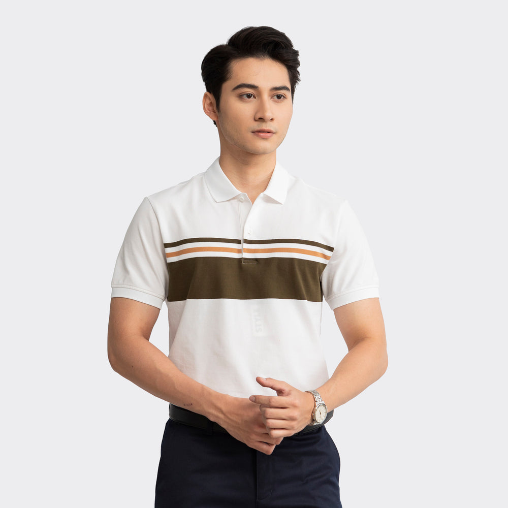 Olive green 65 striped