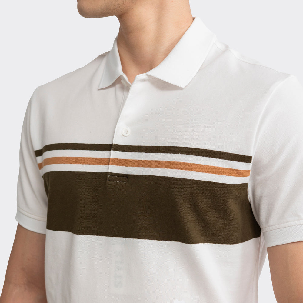 Olive green 65 striped