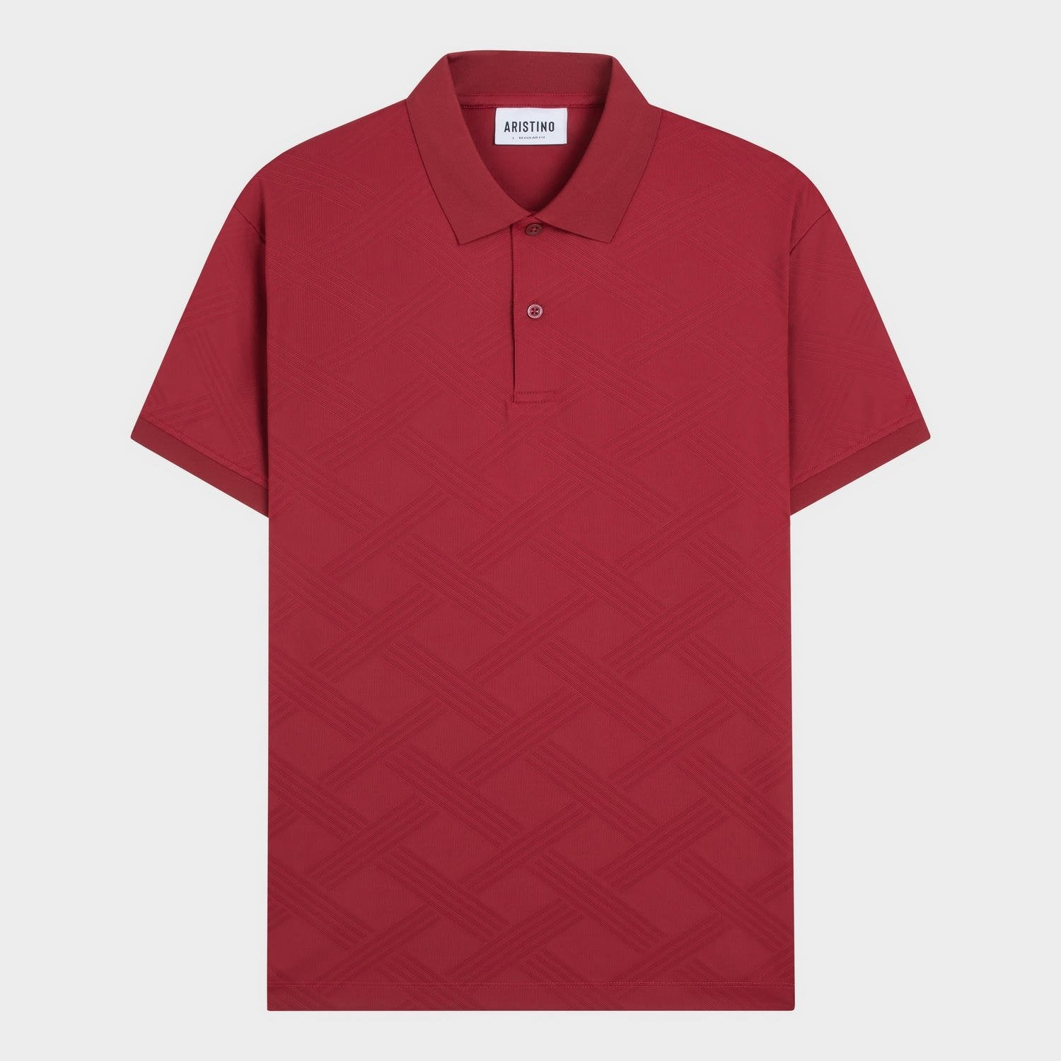 Red 6 Jacquard pattern booc