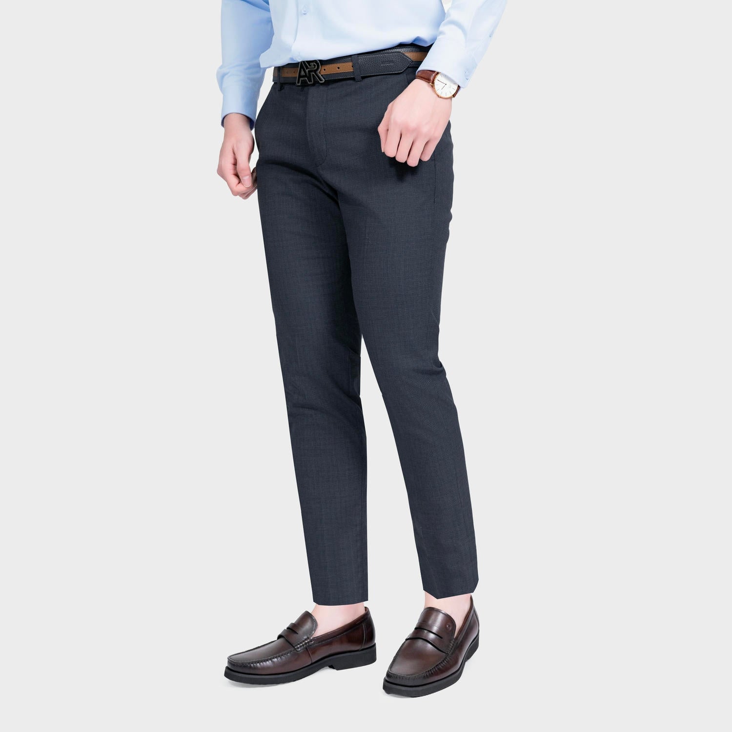 Navy blue 153 striped