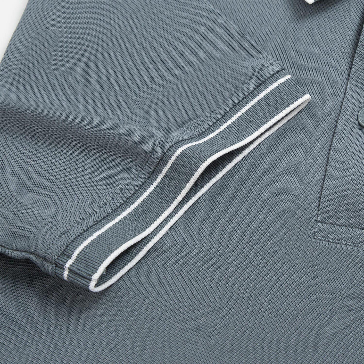 Aristino Men’s Elite Polo Shirt Grey Cotton Slim Fit APS115S3EC