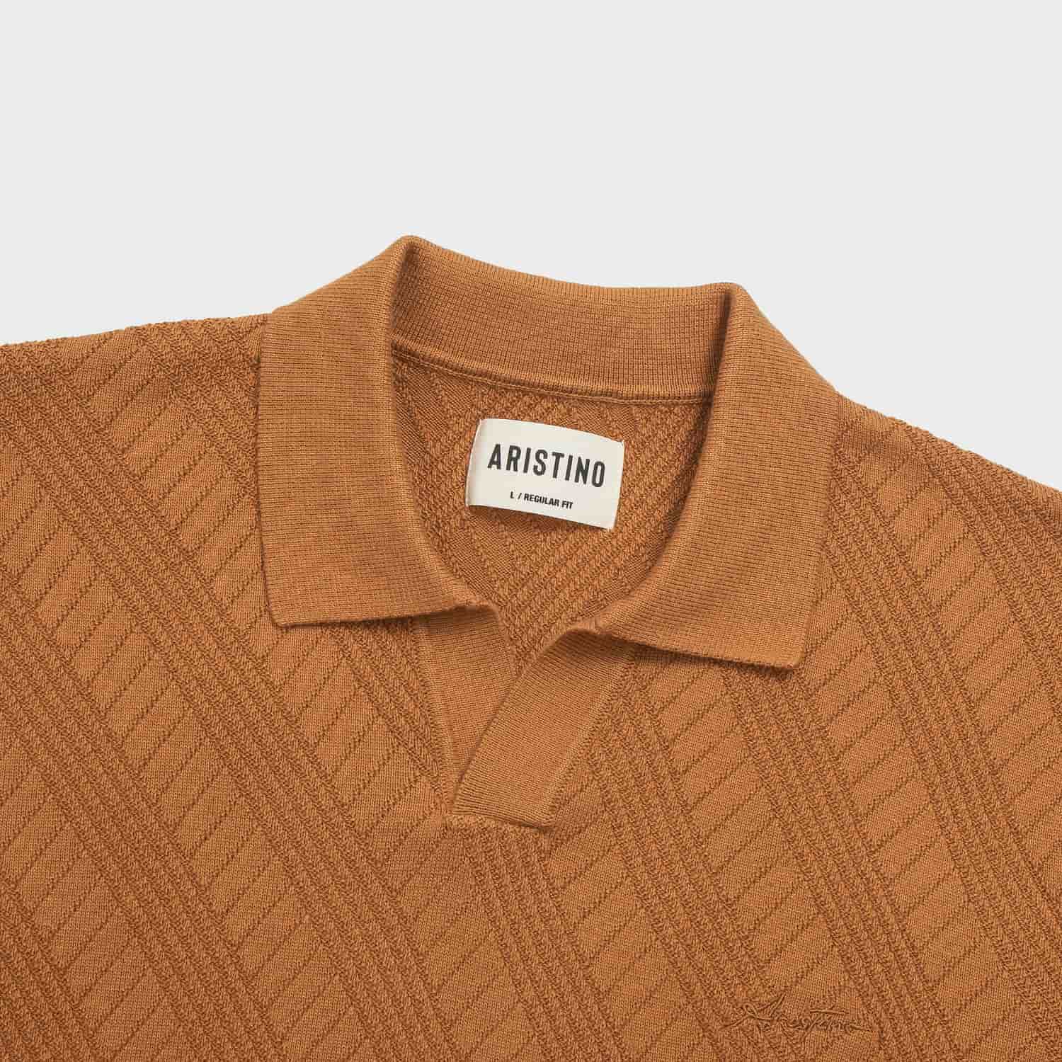 Brown 202 Jacquard pattern