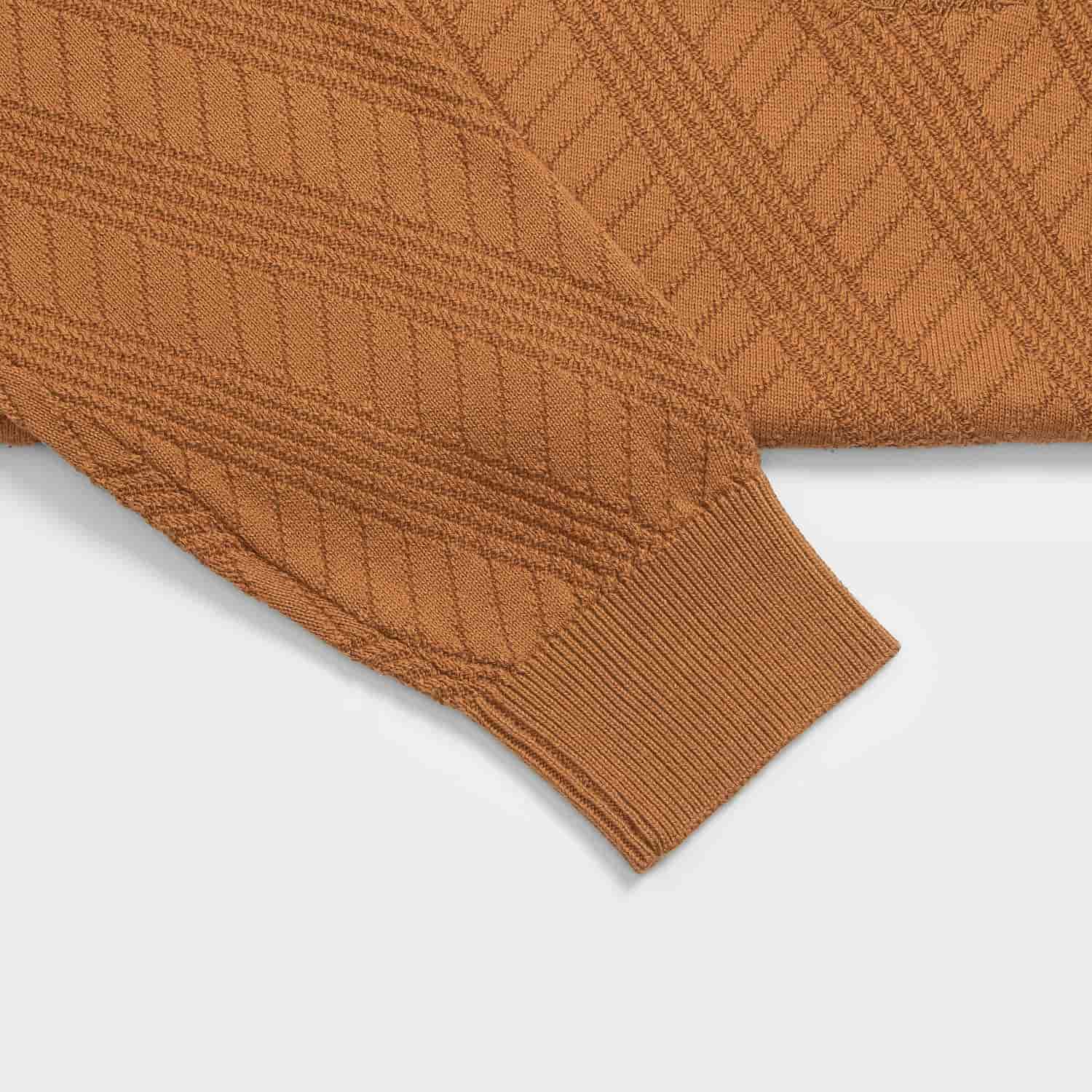 Brown 202 Jacquard pattern