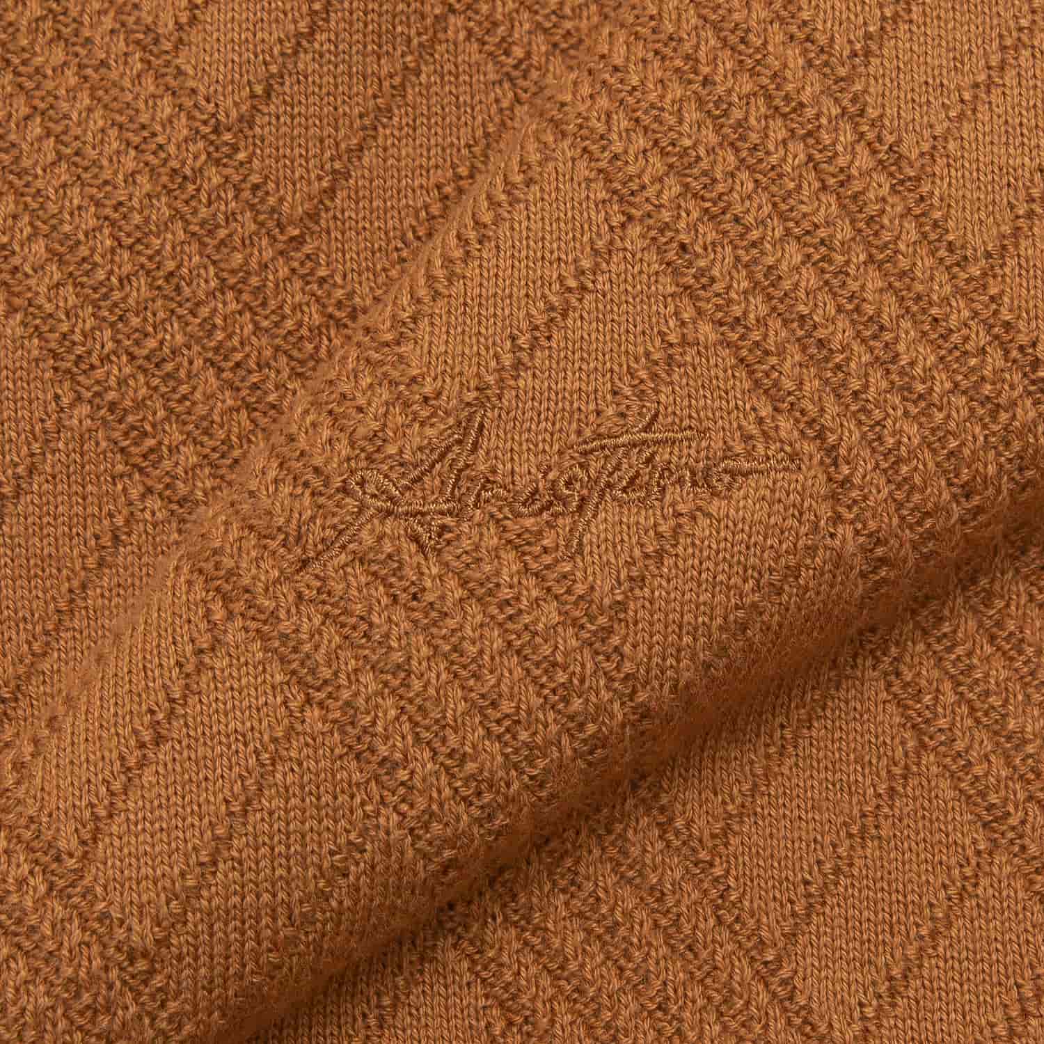 Brown 202 Jacquard pattern