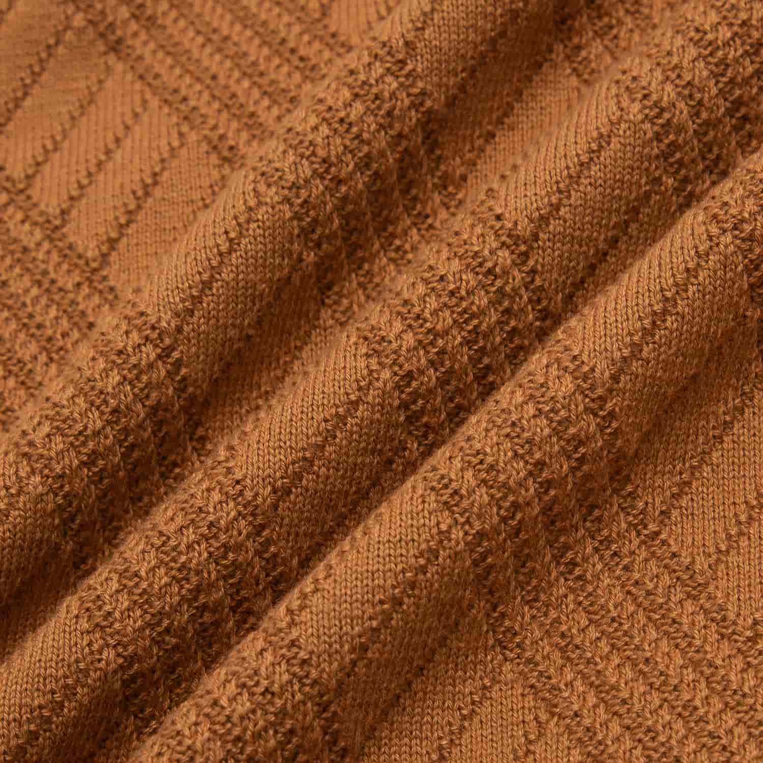 Brown 202 Jacquard pattern