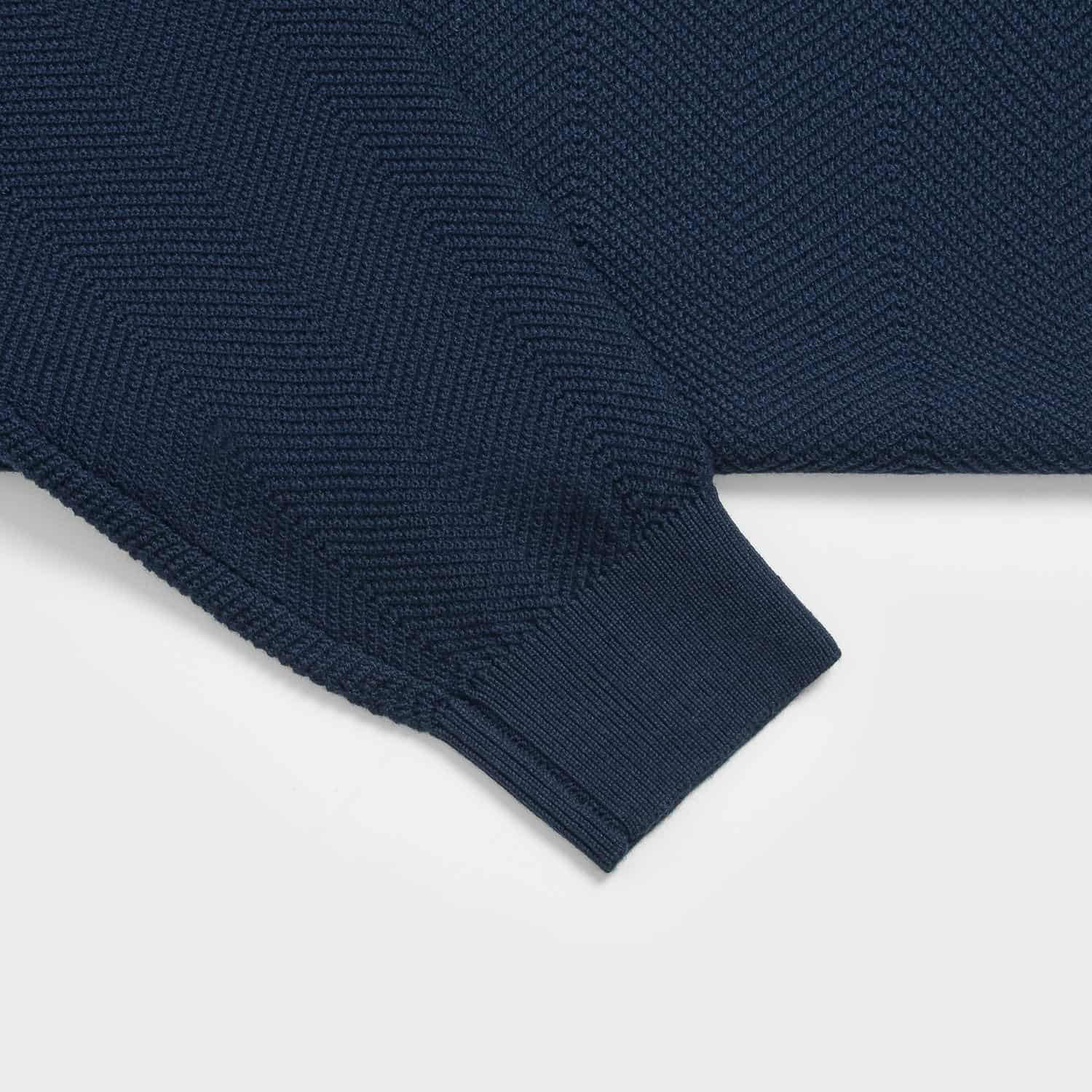 Navy blue 373 Jacquard pattern