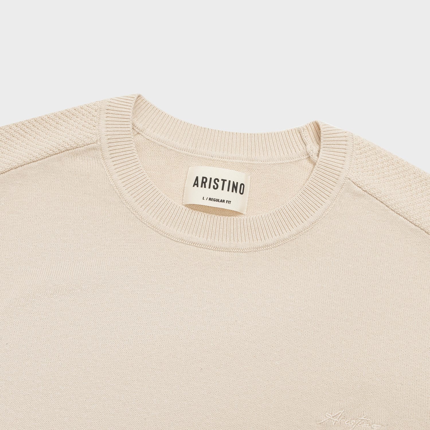 Beige 185 Jacquard pattern