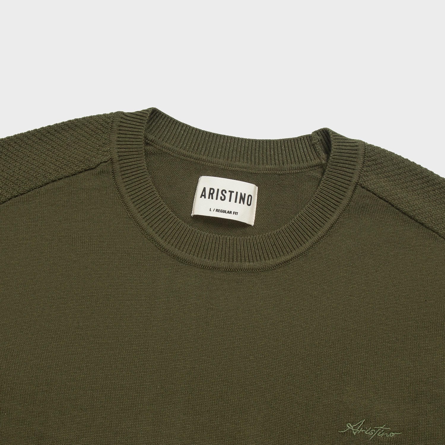 Olive green 106 Jacquard pattern