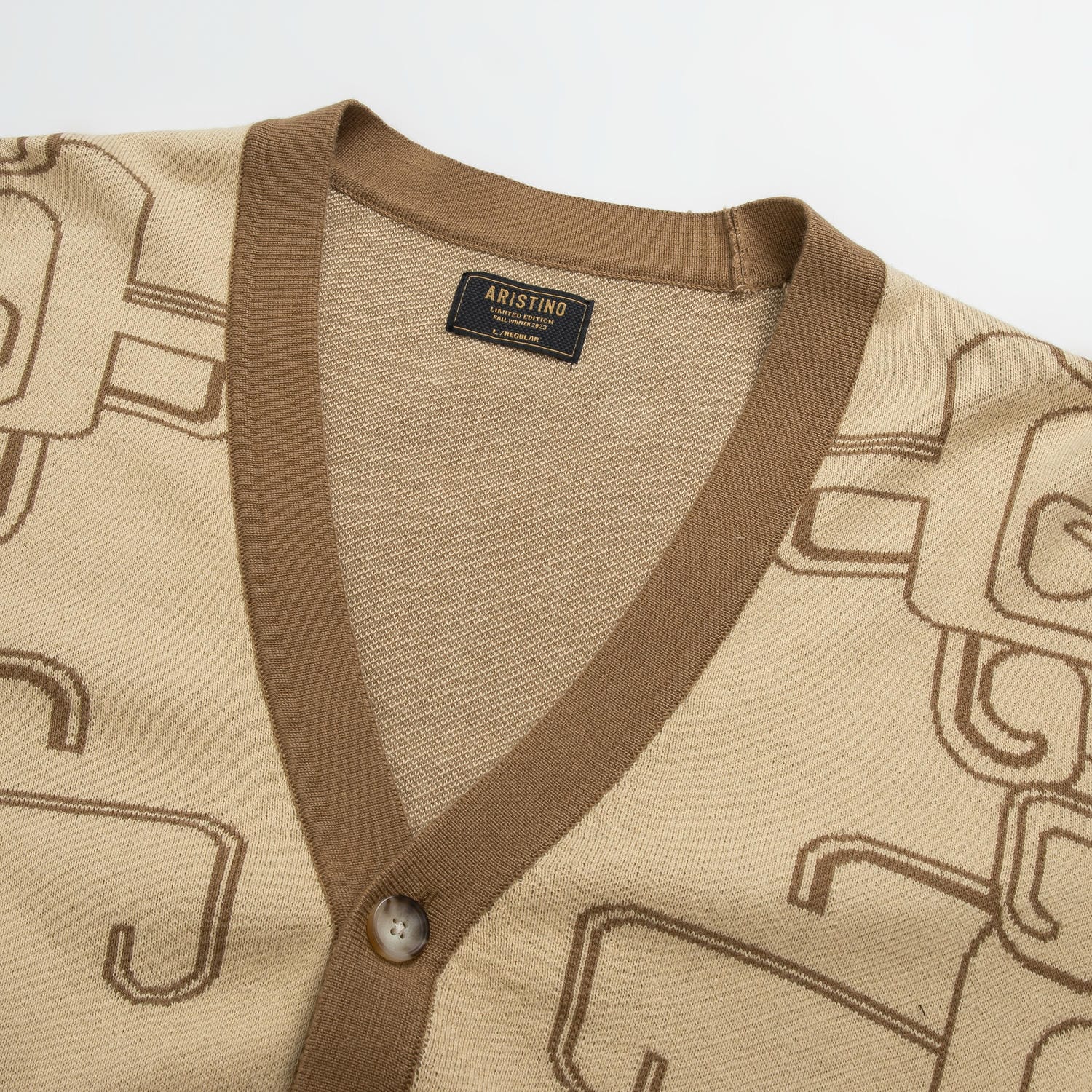 Beige 11 Jacquard pattern