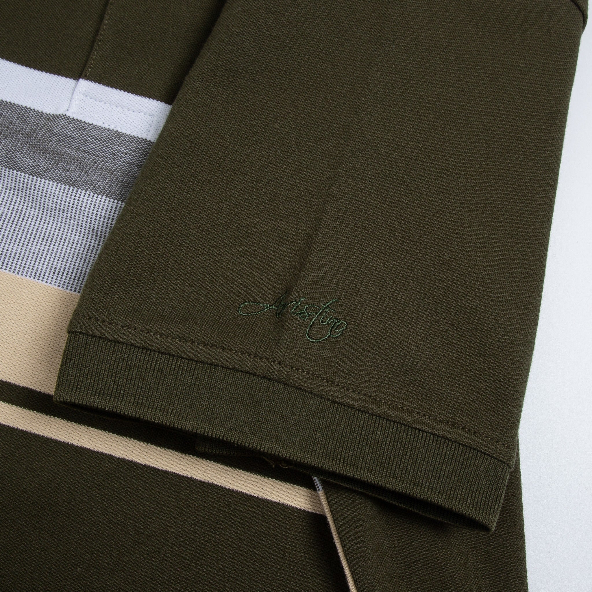 Moss 56 Jacquard stripe