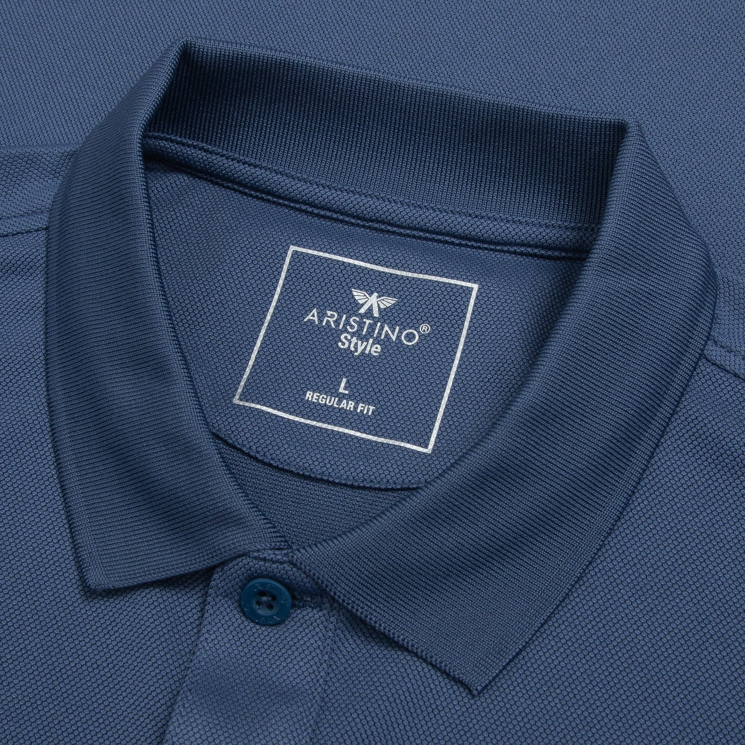 Navy blue 38 dobby weave