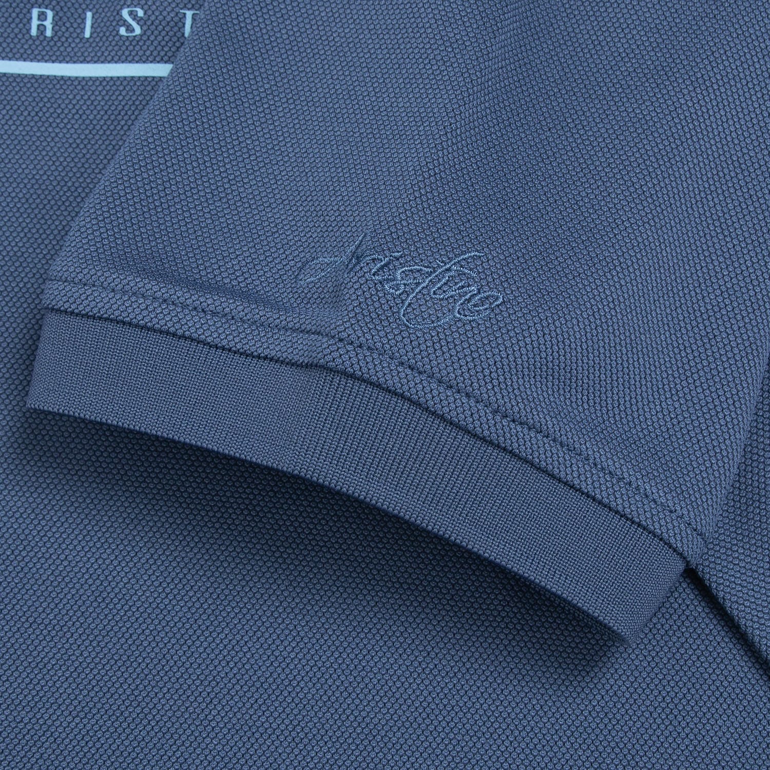 Navy blue 38 dobby weave