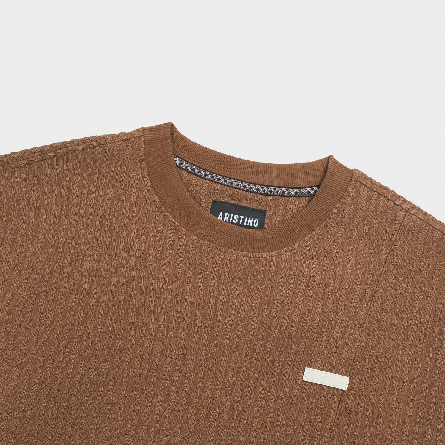 Brown 38 Jacquard pattern