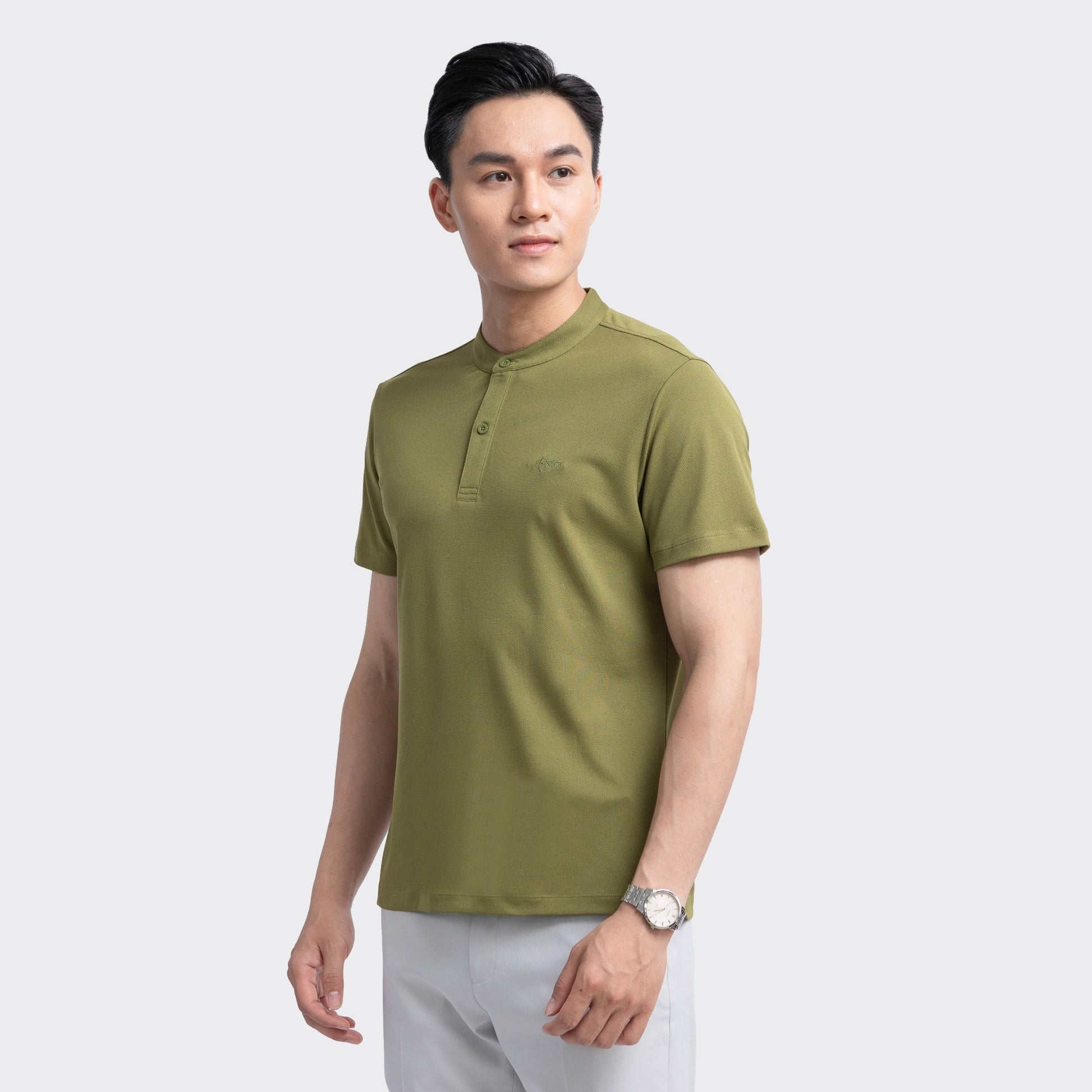 Olive green 43 dobby weave