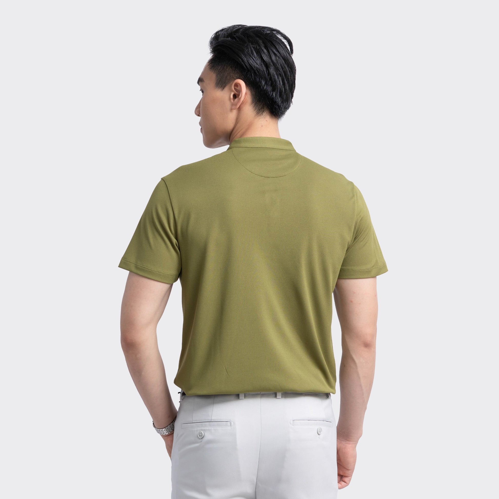 Olive green 43 dobby weave