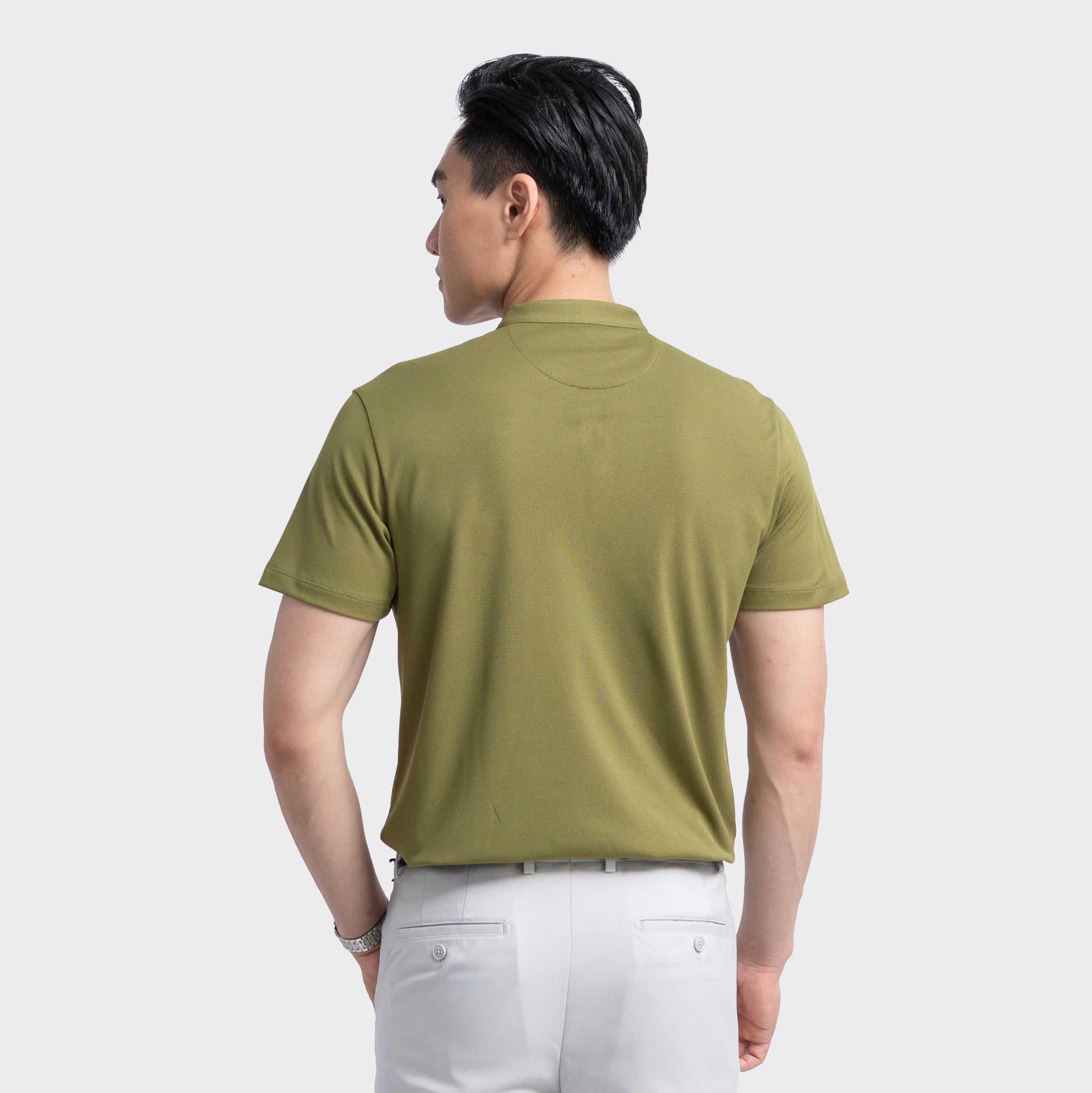 Olive green 43 dobby weave